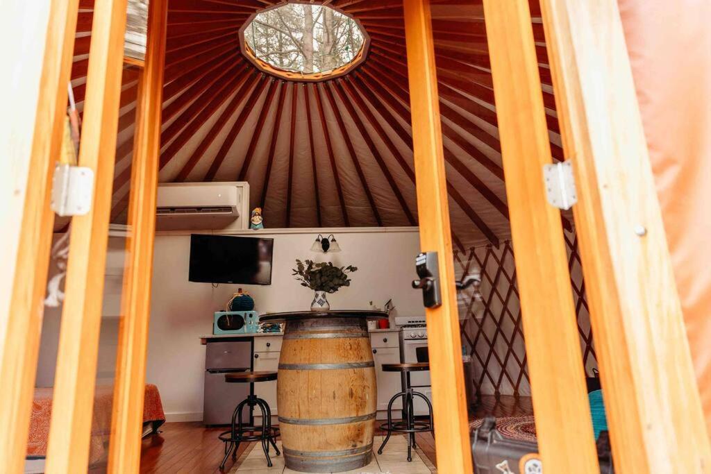Heated & Ac Yurt Villa Penn Yan Exteriör bild